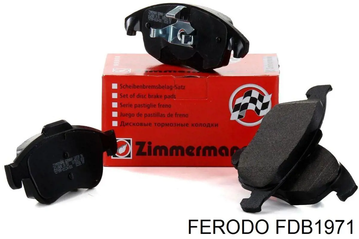 Купить FDB1971 Ferodo Колодки тормозные