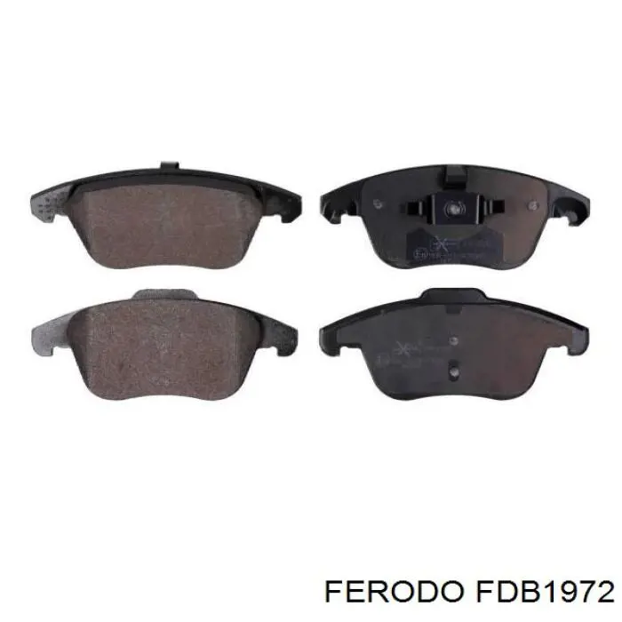 Купить FDB1972 Ferodo Колодки тормозные