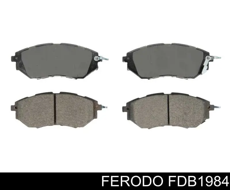 FDB1984 Ferodo Колодки передние