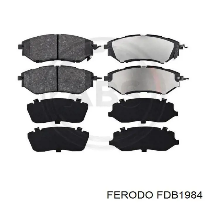 Купить FDB1984 Ferodo Колодки тормозные