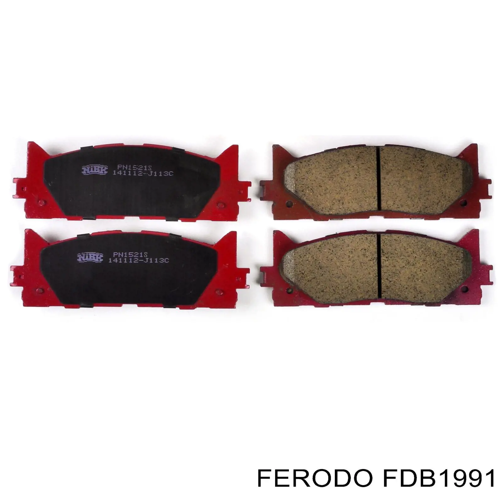 Колодки Ferodo FDB1991 цена, от 31.85 USD