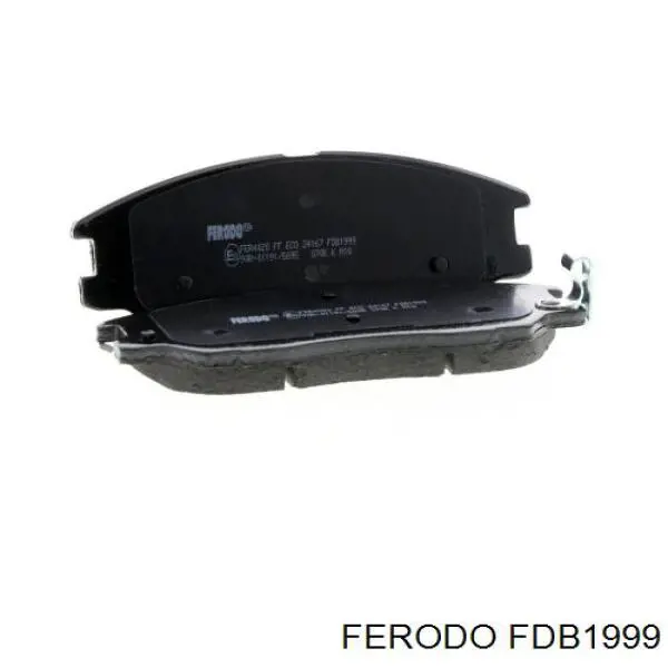 Колодки гальмівні передні, дискові FDB1999 Ferodo