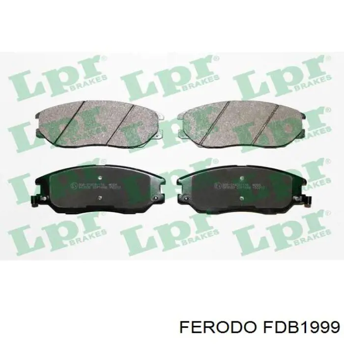 Колодки Ferodo FDB1999 цена, от 47.83 USD