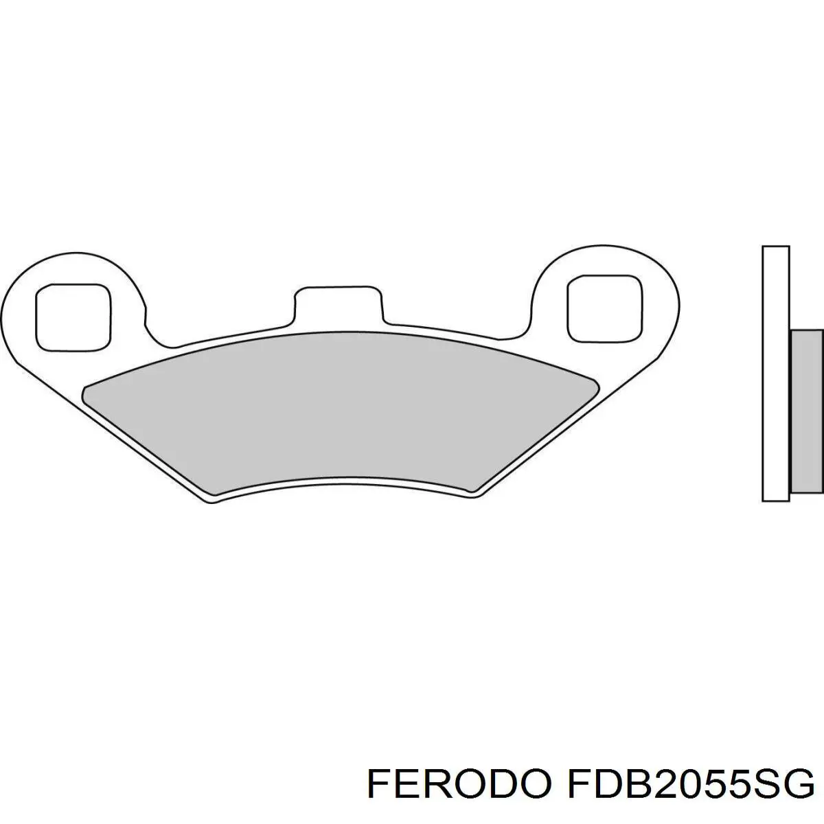 Купить FDB2055SG Ferodo 