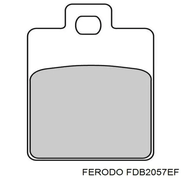 FDB2057EF Ferodo 