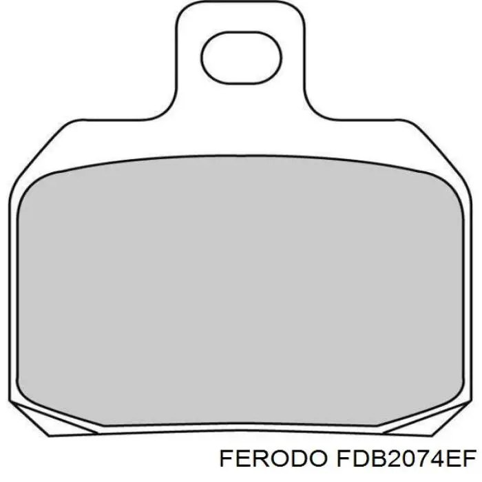  FDB2074ST Ferodo