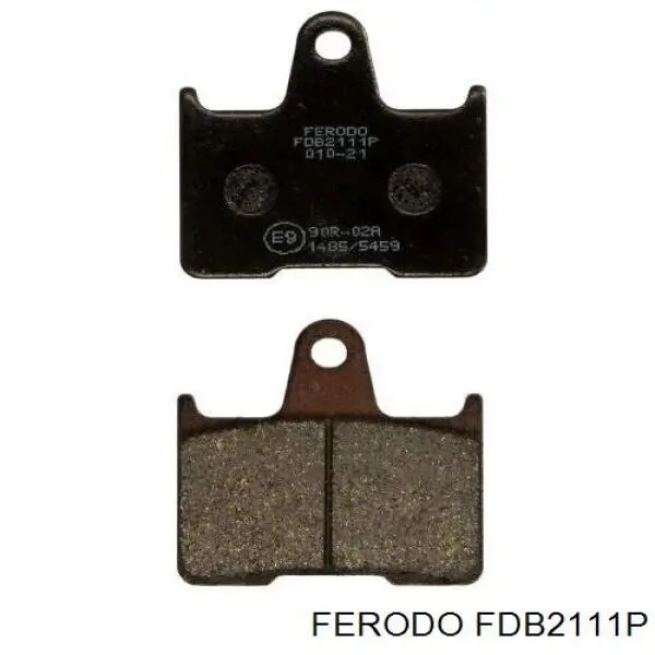 Задние тормозные колодки FDB2111P Ferodo