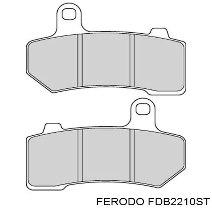 FDB2210P Ferodo 