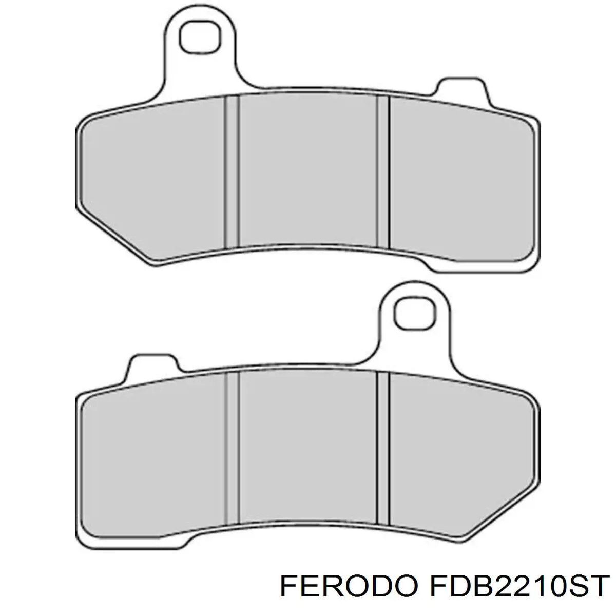  Ferodo FDB2210ST цена, от 47.57 USD