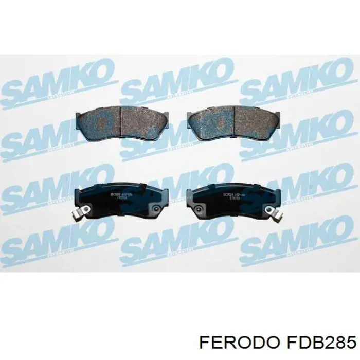 FDB285 Ferodo Колодки передние