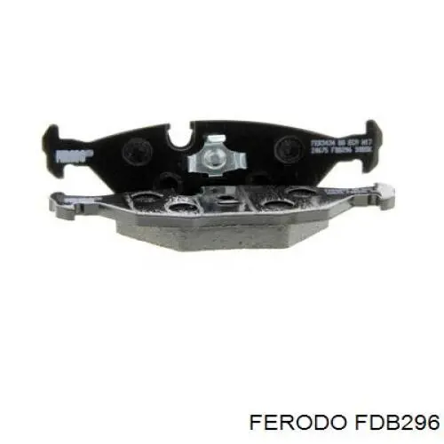 FDB296 Ferodo Колодки тормозные дисковые комплект