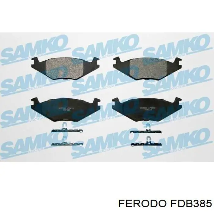 Колодки Ferodo FDB385 цена, от 12.27 USD