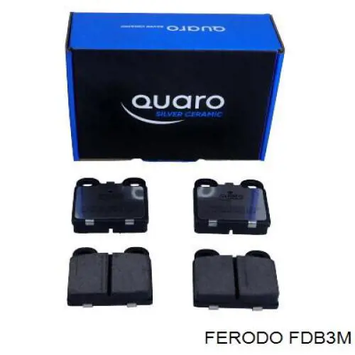 Колодки дисковые  Ferodo FDB3M цена, от 21.85 USD