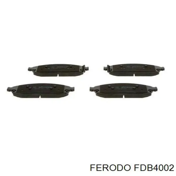 Купить FDB4002 Ferodo Колодки тормозные