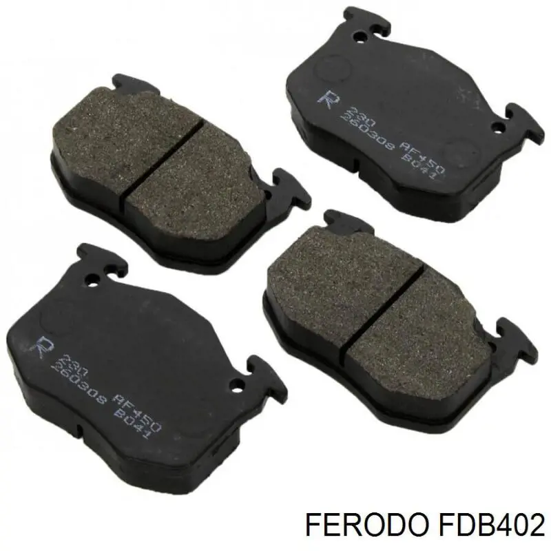 Купить FDB402 Ferodo Колодки тормозные