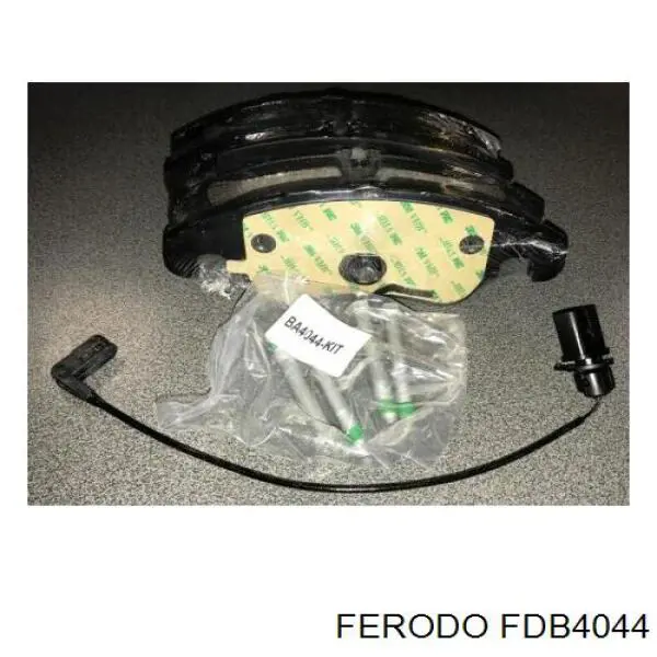 Pastillas de freno delanteras FDB4044 Ferodo