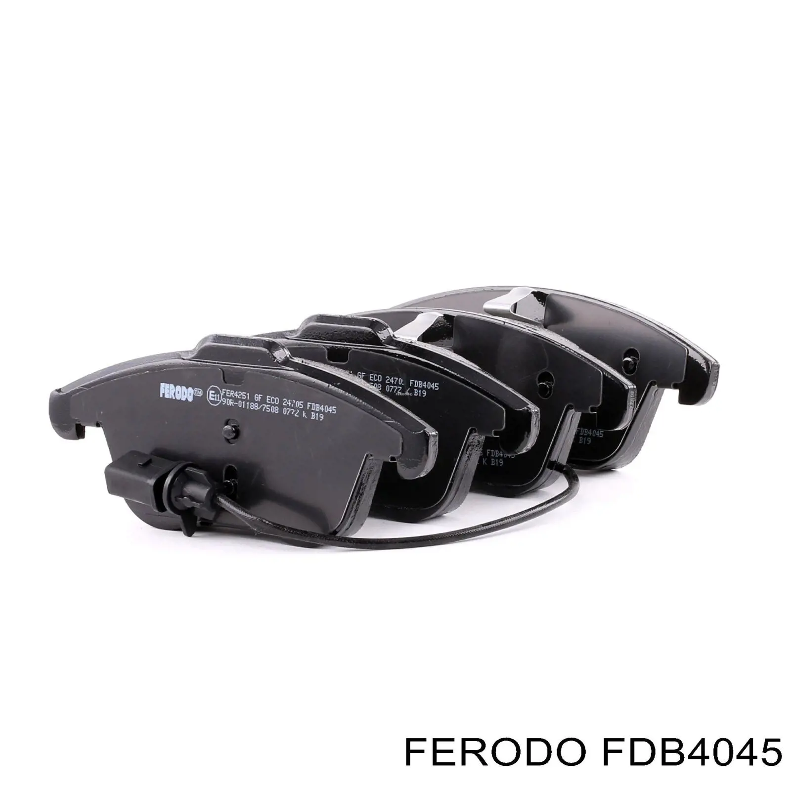 Передние тормозные колодки FDB4045 Ferodo