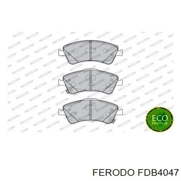 Купить FDB4047 Ferodo Колодки тормозные