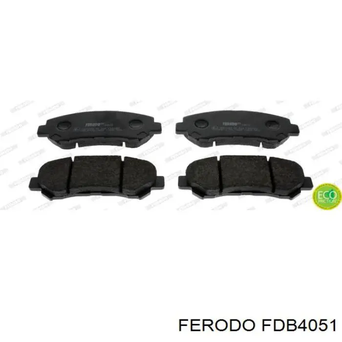 Pastillas de freno delanteras FDB4051 Ferodo