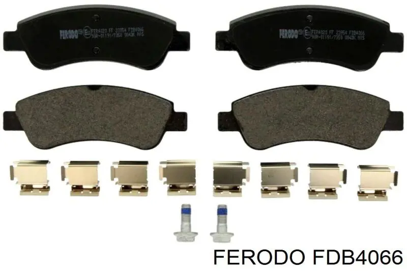 Колодки Ferodo FDB4066 цена, от 24.42 USD