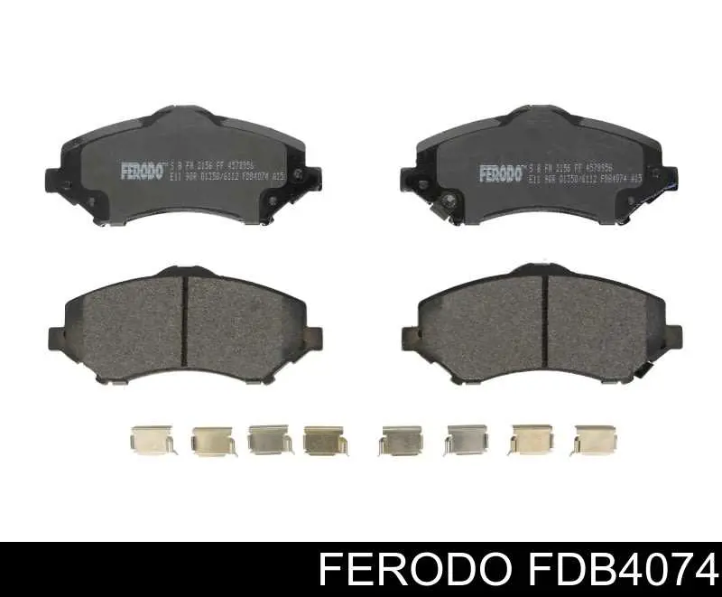 FDB4074 Ferodo Колодки передние