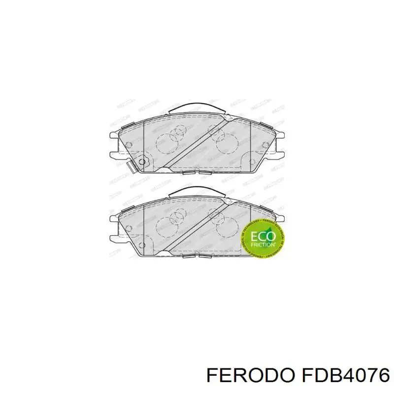 Передние тормозные колодки FDB4076 Ferodo