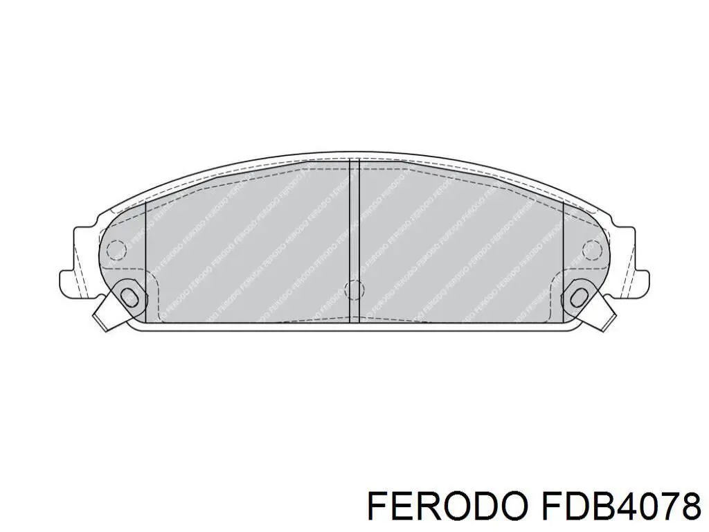 Колодки Ferodo FDB4078 цена, от 56.83 USD