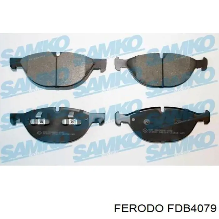 FDB4079 Ferodo Колодки передние