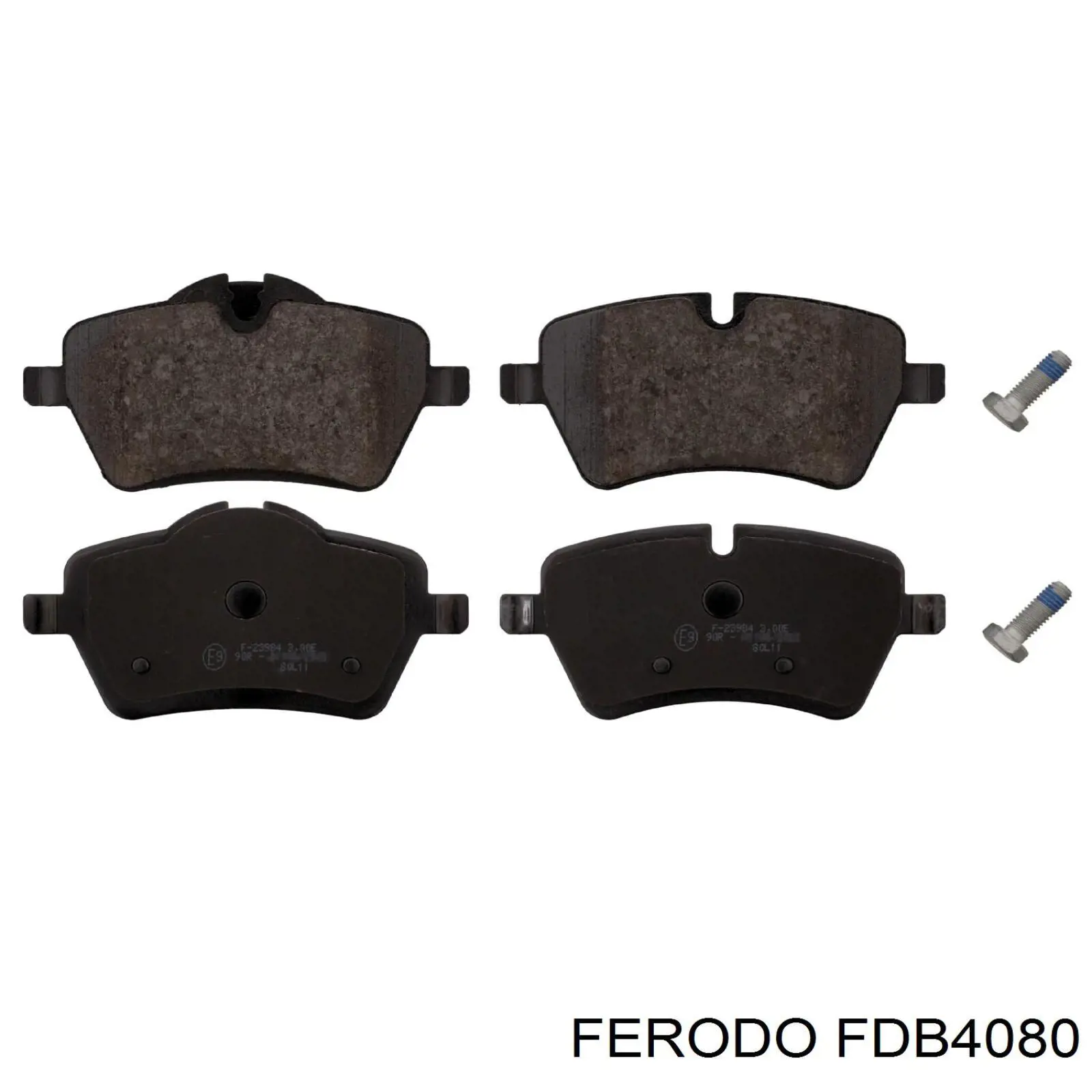 Передние тормозные колодки FDB4080 Ferodo