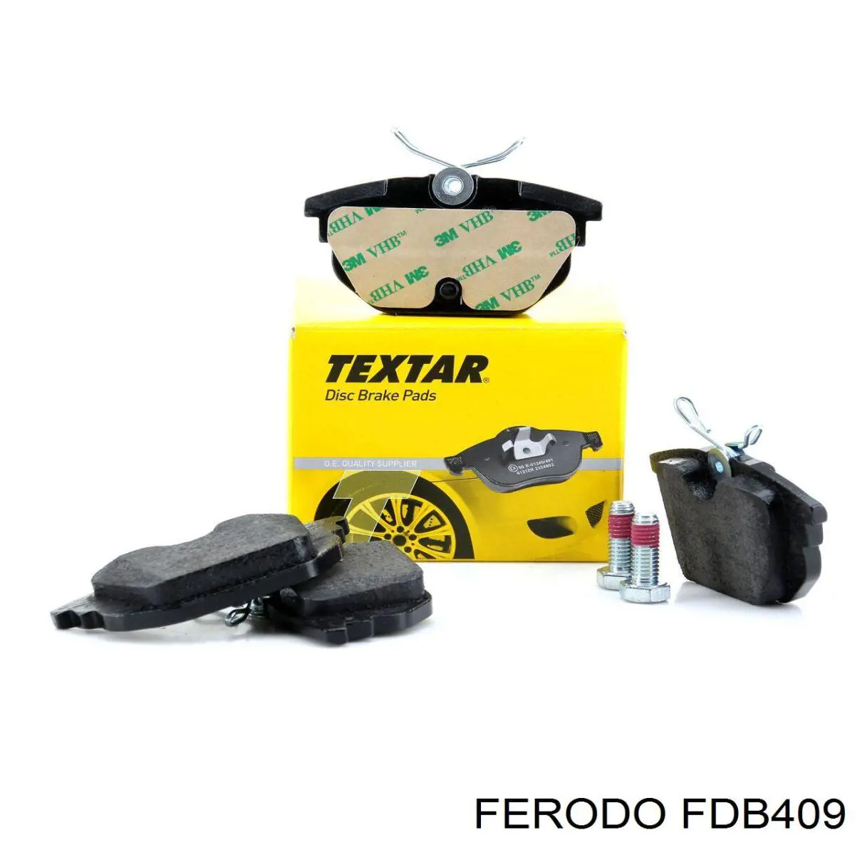 Купить FDB409 Ferodo Колодки тормозные задние, дисковые