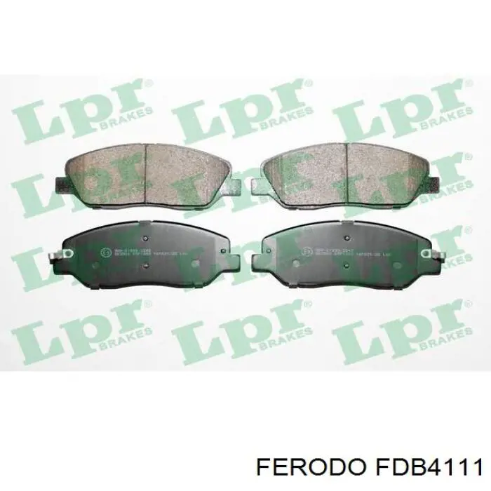 Тормозные колодки Ferodo FDB4111
