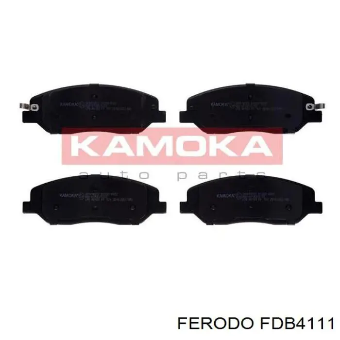 FDB4111 Ferodo Колодки передние