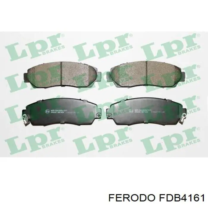 Тормозные колодки Ferodo FDB4161