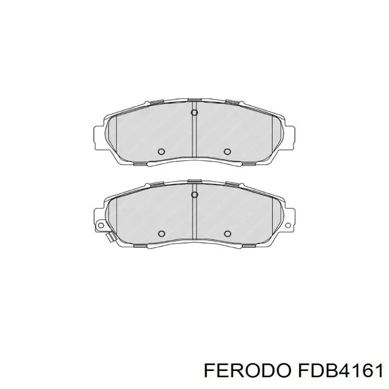 Купить FDB4161 Ferodo Колодки тормозные
