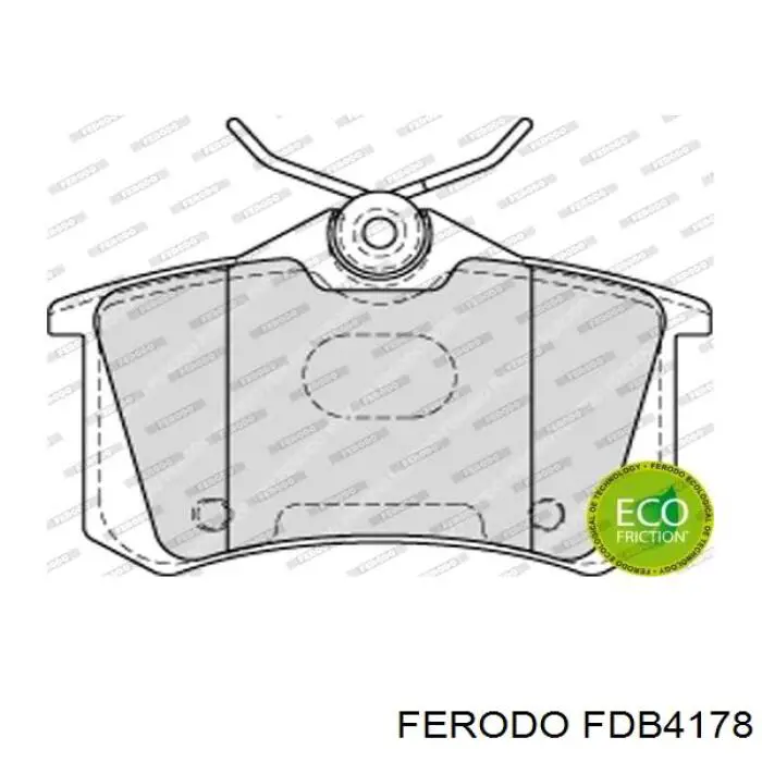 Колодки дисковые  Ferodo FDB4178 цена, от 14.24 USD
