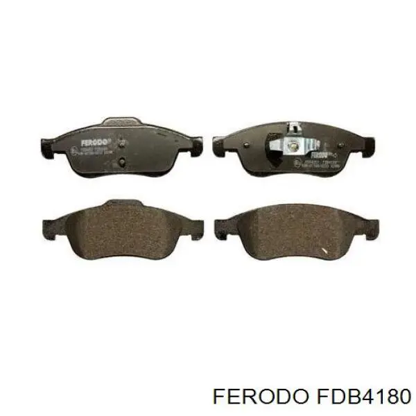 FDB4180 Ferodo колодки тормозные передние дисковые