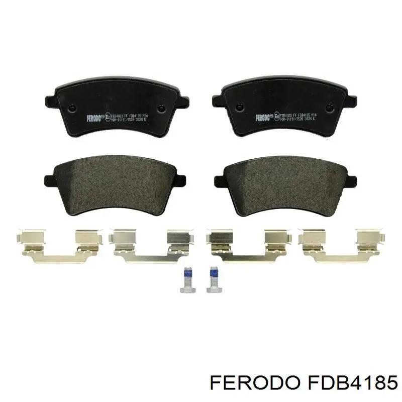 Колодки Ferodo FDB4185 цена, от 33.96 USD