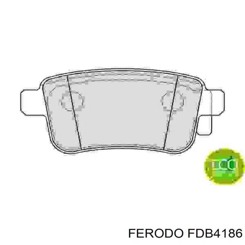 Колодки дисковые  Ferodo FDB4186 цена, от 14.65 USD