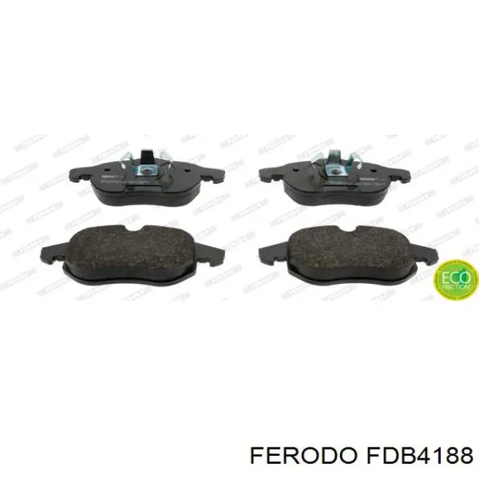 Тормозные колодки Ferodo FDB4188