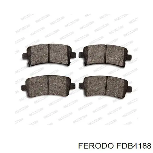 Колодки Ferodo FDB4188 цена, от 23.93 USD