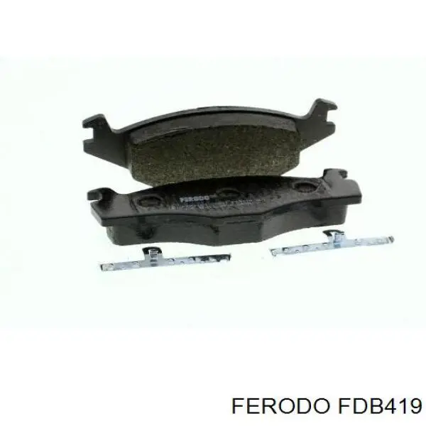 Колодки Ferodo FDB419 цена, от 16.55 USD