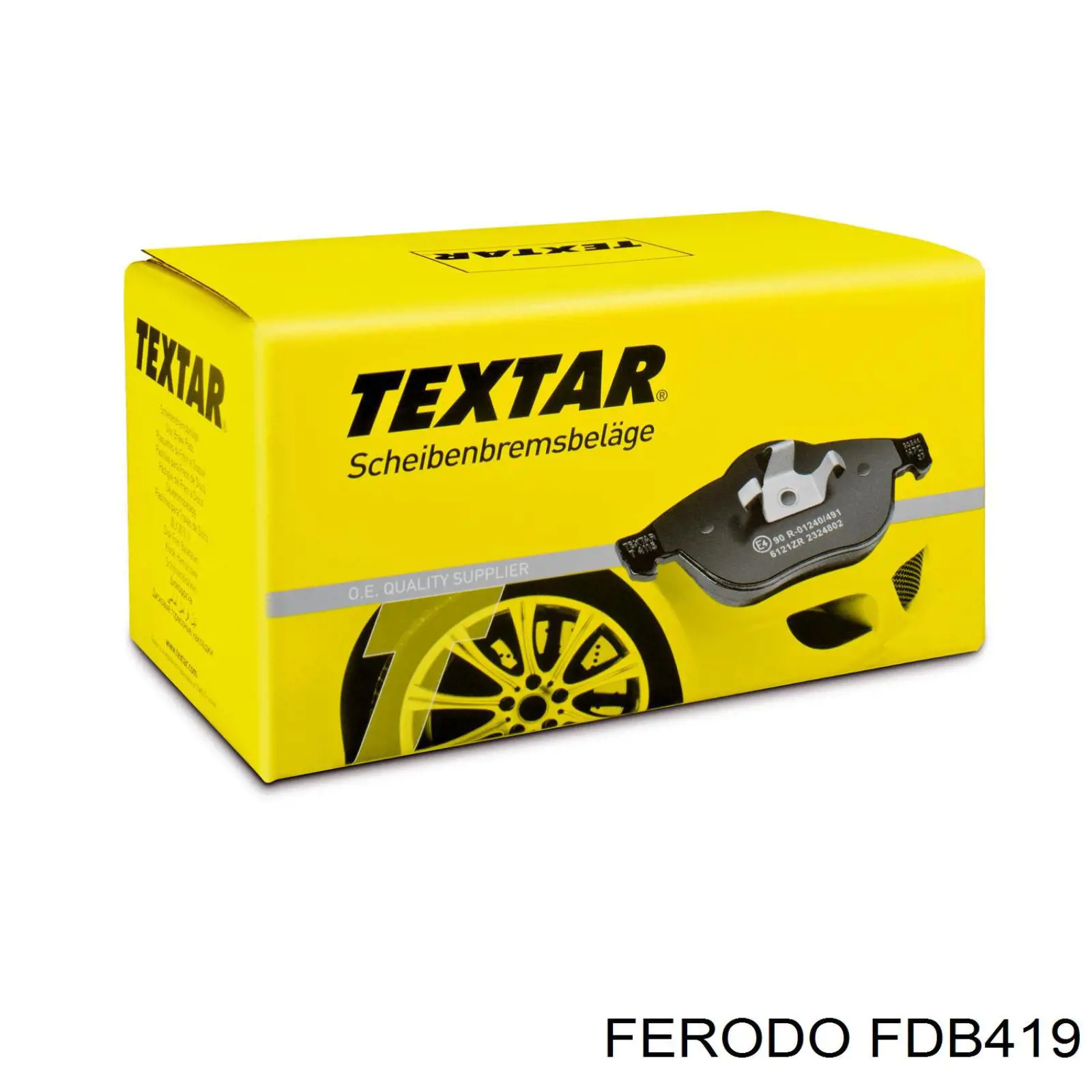 Купить FDB419 Ferodo Колодки тормозные