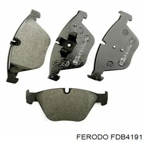 FDB4191 Ferodo колодки тормозные передние дисковые