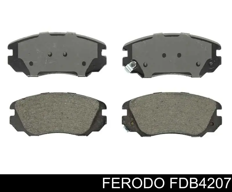 Передние тормозные колодки FDB4207 Ferodo