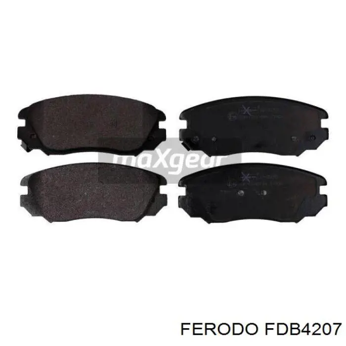 Тормозные колодки Ferodo FDB4207