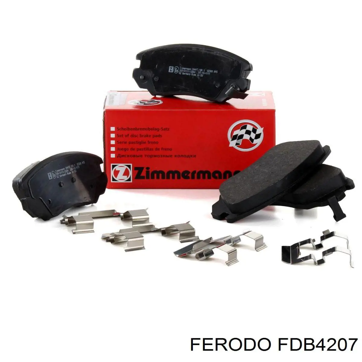 Колодки Ferodo FDB4207 цена, от 45.03 USD