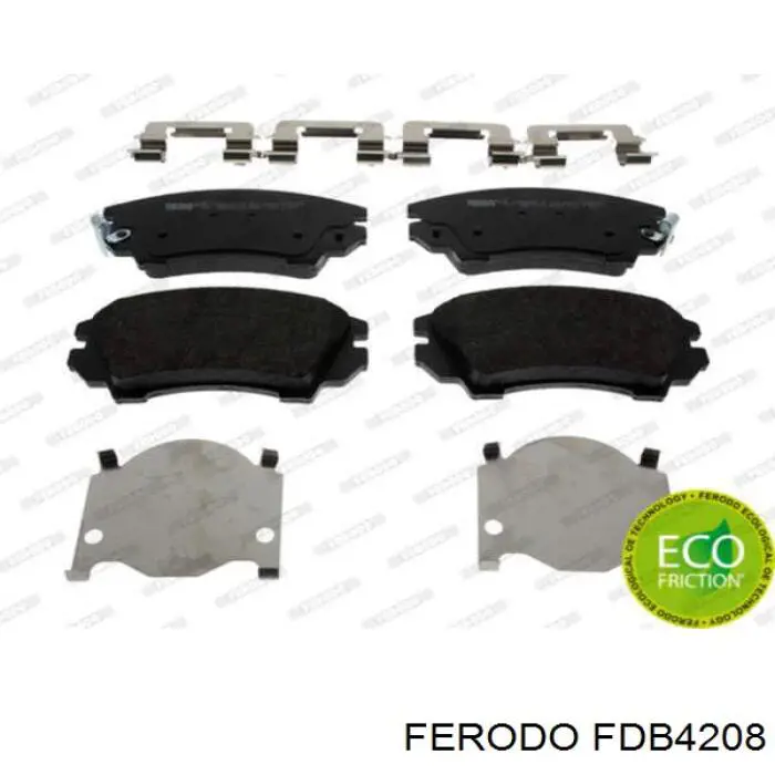 Колодки Ferodo FDB4208 цена, от 46.46 USD
