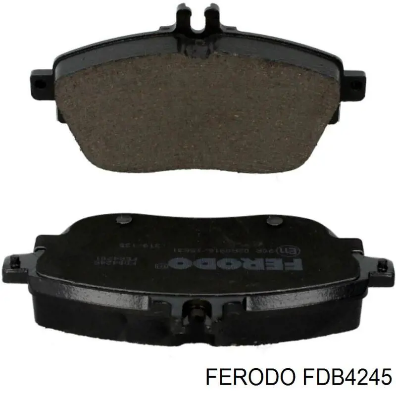 Передние тормозные колодки FDB4245 Ferodo