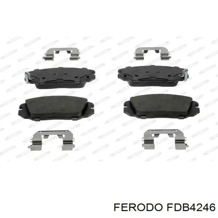 Передние тормозные колодки FDB4246 Ferodo