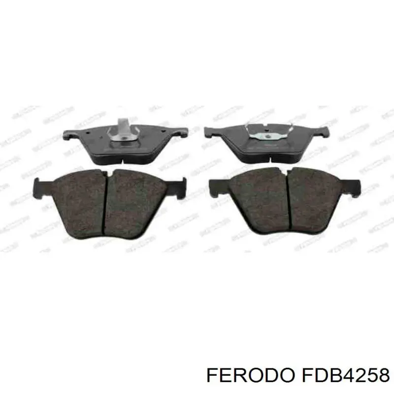 Передние тормозные колодки FDB4258 Ferodo